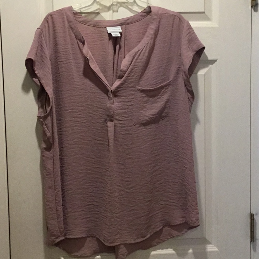 Liz Claiborne Mauve Top, Size XXL